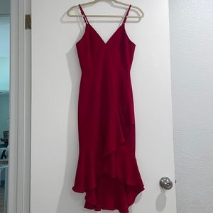 Dress the Population Ruffle Wedding Guest Dress